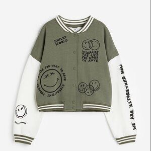 H&M Smiley World Baseball Jacket - 12/14